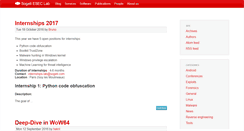 Desktop Screenshot of esec-lab.sogeti.com