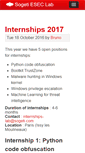 Mobile Screenshot of esec-lab.sogeti.com