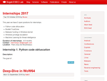 Tablet Screenshot of esec-lab.sogeti.com